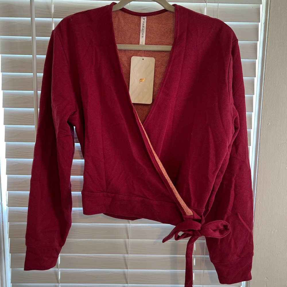 Fabletics Wrap Sweater - NEW